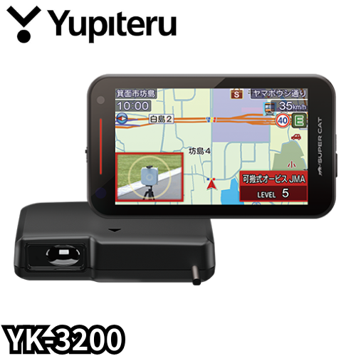 YK-3200 SUPER CAT レーザー&レーダー探知機 ユピテル Yupiteru