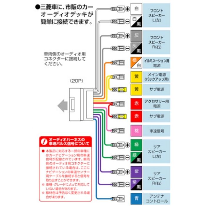 2226 エーモン amon オーディオハーネス【x】