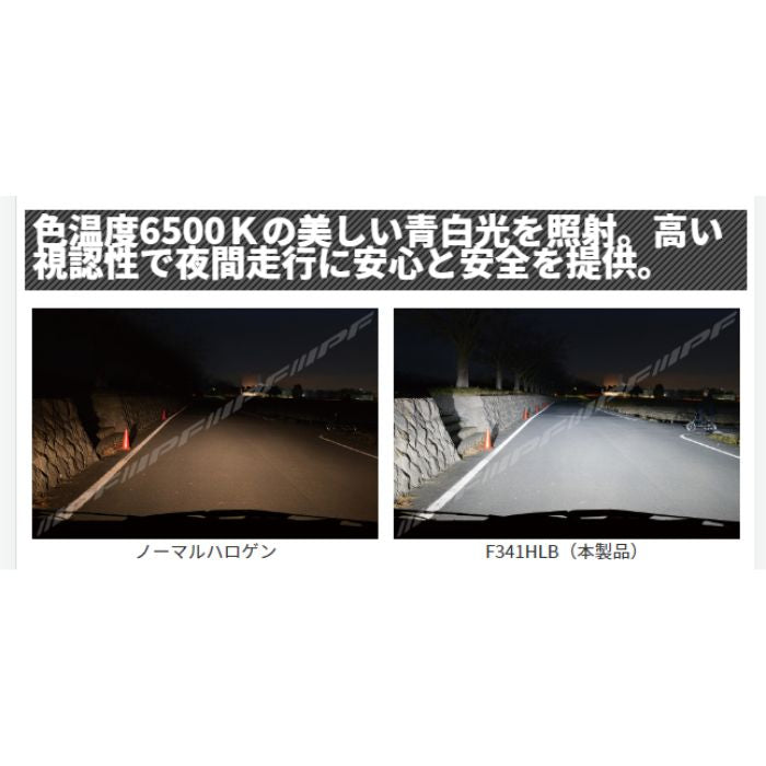 F341HLB IPF LED ヘッドランプバルブ Fシリーズ H4 オールインワンモデル