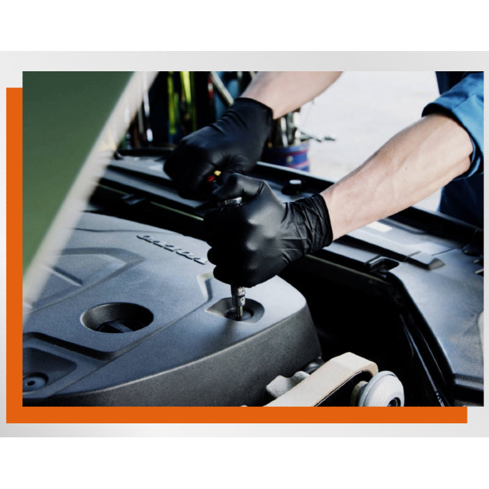 グリッパーズグローブ Grippaz 50枚入 左右兼用パウダーフリー ニトリルグローブ【x】