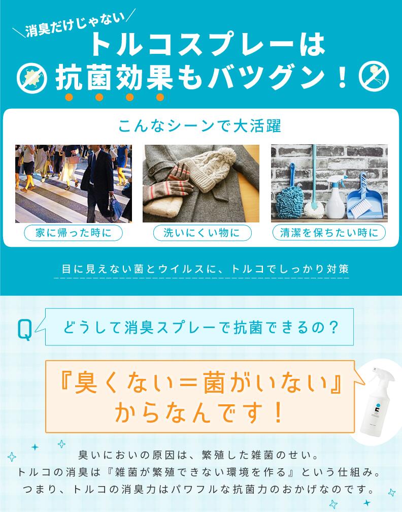 TOLCO-SPRAY 消臭スプレー トルコ Tolco 500ml