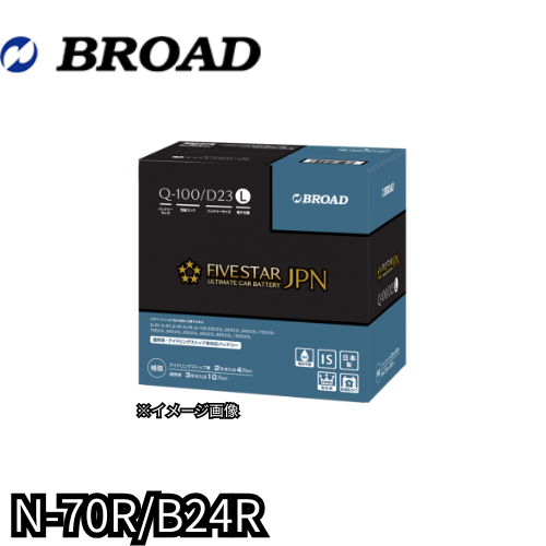 FIVESTAR-JPN　IS　N-70R/B24R　ブロード