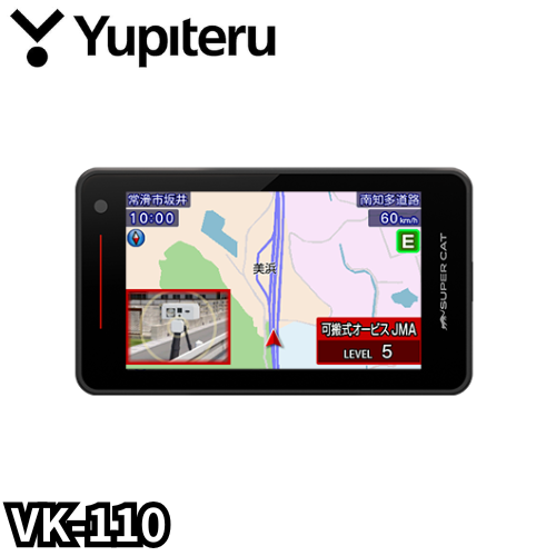 VK-110　SUPER CAT　レーザー&レーダー探知機　ユピテル　