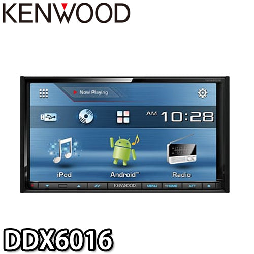 【限定4台】DDX6016　Kenwood　DVD/CD/USB/iPodレシーバー MP3/WMA/AAC/WAV対応