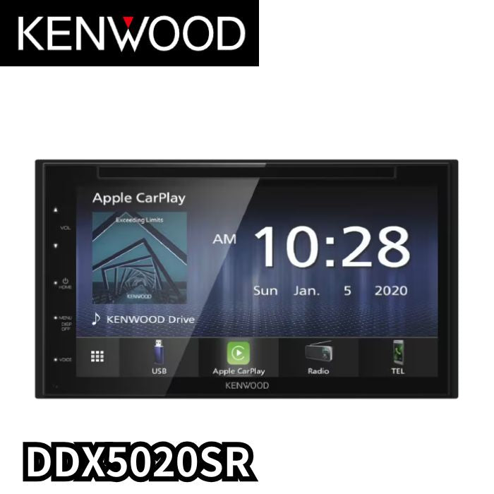 DDX5020SR　ディスプレイオーディオ　ケンウッド　KENWOOD