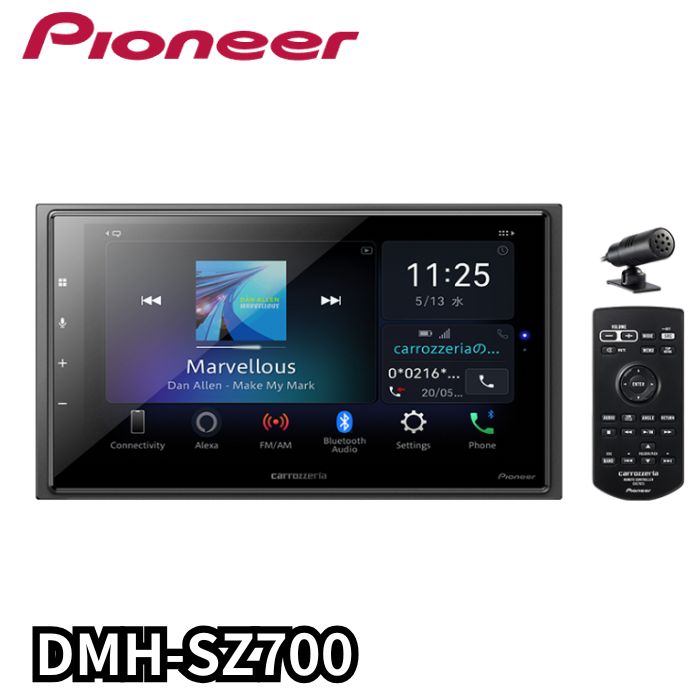 DMH-SZ700　ディスプレイオーディオ　パイオニア　Pioneer