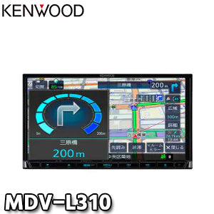 【限定2台】MDV-L310 彩速ナビ7V型/180mmワイドモデル CD/USB/SD AVナビゲーション KENWOOD ケンウッド ワンセグチューナー　Bluetooth®内蔵