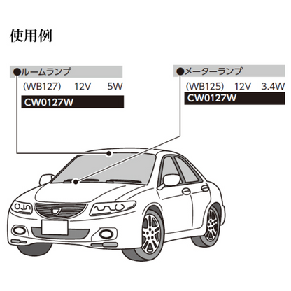 CW0127W　スタンレー　STANLEY　LEDバルブ【x】